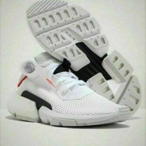 Adidas ORIGINALS POD-S3.1 Kids Boys Girls Sneakers Running Shoes 5.5 White Blac